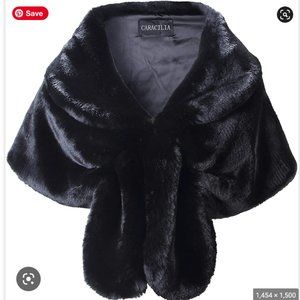 Caracilia fur wrap